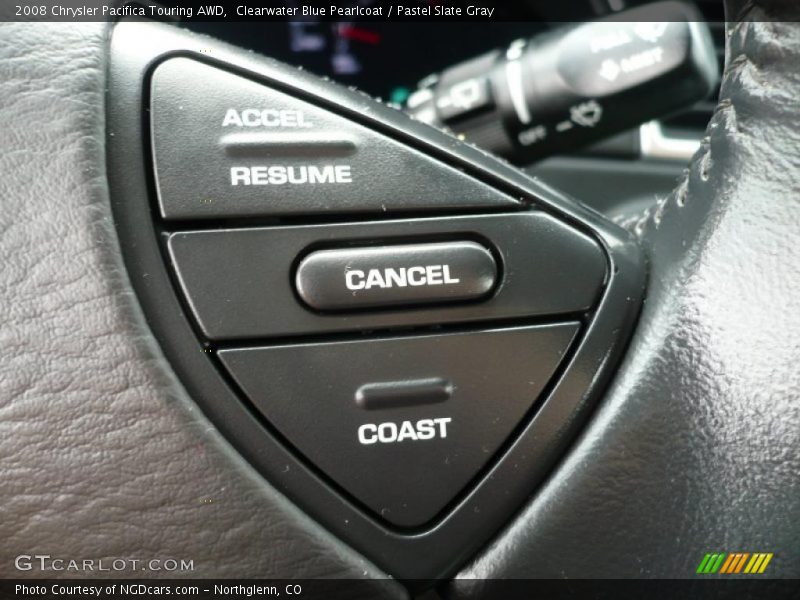 Clearwater Blue Pearlcoat / Pastel Slate Gray 2008 Chrysler Pacifica Touring AWD