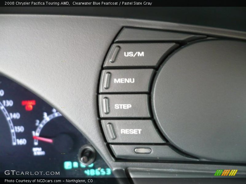 Clearwater Blue Pearlcoat / Pastel Slate Gray 2008 Chrysler Pacifica Touring AWD