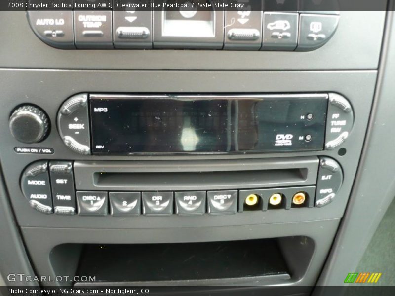 Clearwater Blue Pearlcoat / Pastel Slate Gray 2008 Chrysler Pacifica Touring AWD