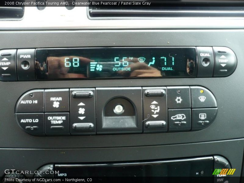 Clearwater Blue Pearlcoat / Pastel Slate Gray 2008 Chrysler Pacifica Touring AWD