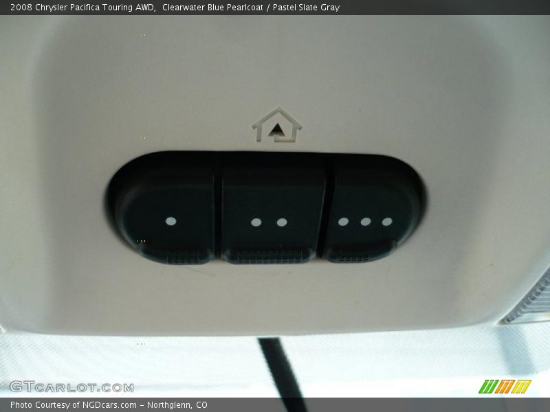 Clearwater Blue Pearlcoat / Pastel Slate Gray 2008 Chrysler Pacifica Touring AWD