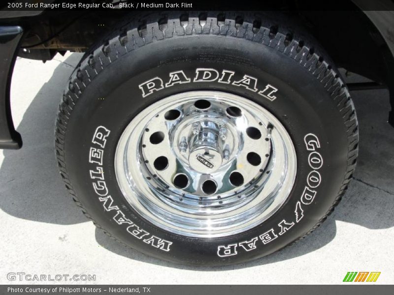 Black / Medium Dark Flint 2005 Ford Ranger Edge Regular Cab