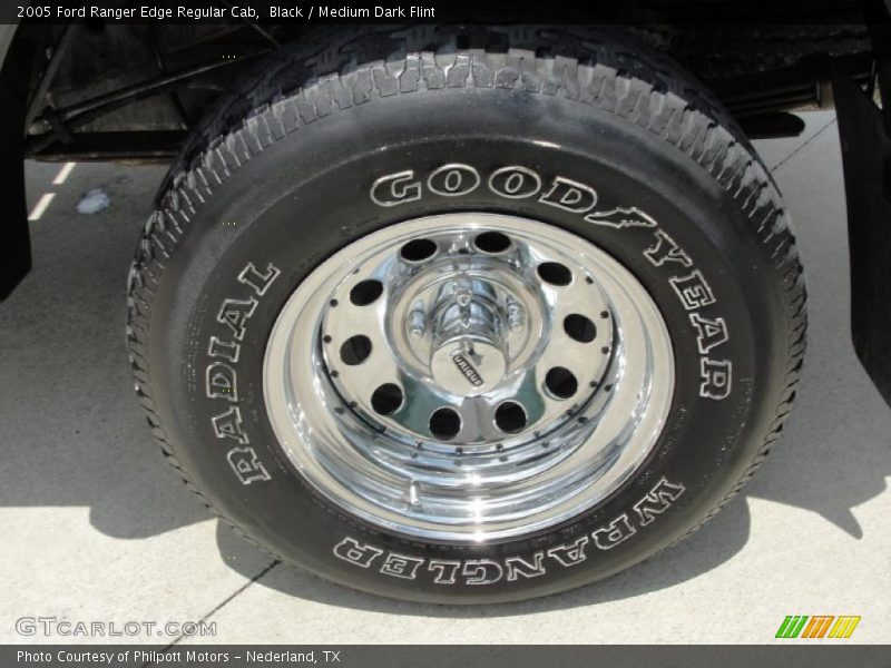 Black / Medium Dark Flint 2005 Ford Ranger Edge Regular Cab