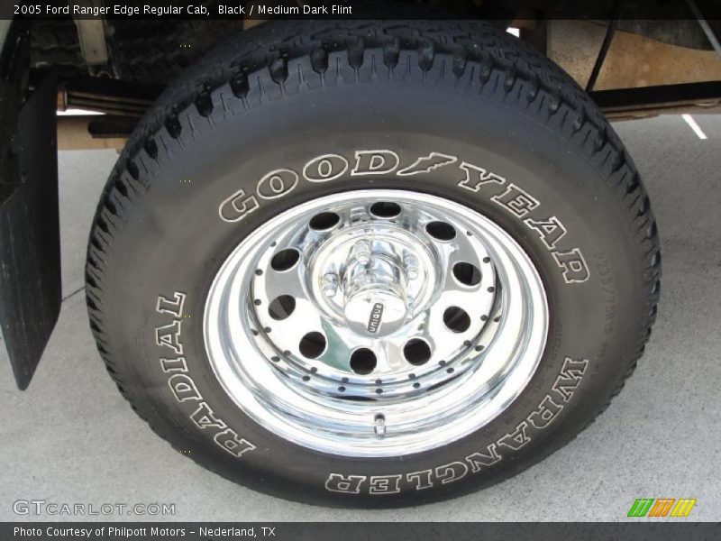 Black / Medium Dark Flint 2005 Ford Ranger Edge Regular Cab