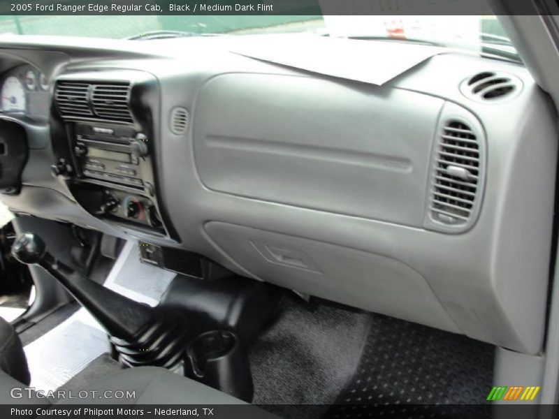 Black / Medium Dark Flint 2005 Ford Ranger Edge Regular Cab