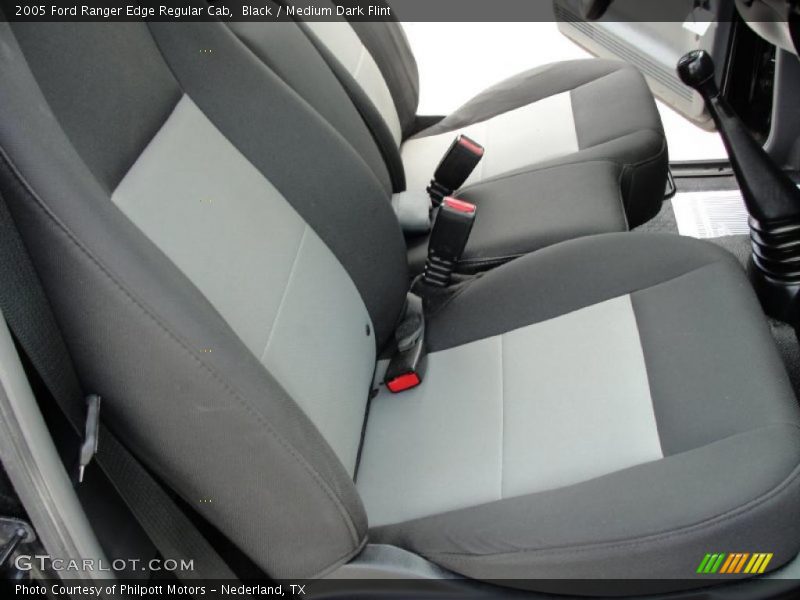 Black / Medium Dark Flint 2005 Ford Ranger Edge Regular Cab