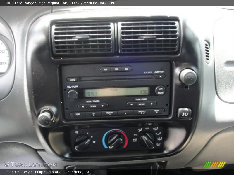 Black / Medium Dark Flint 2005 Ford Ranger Edge Regular Cab