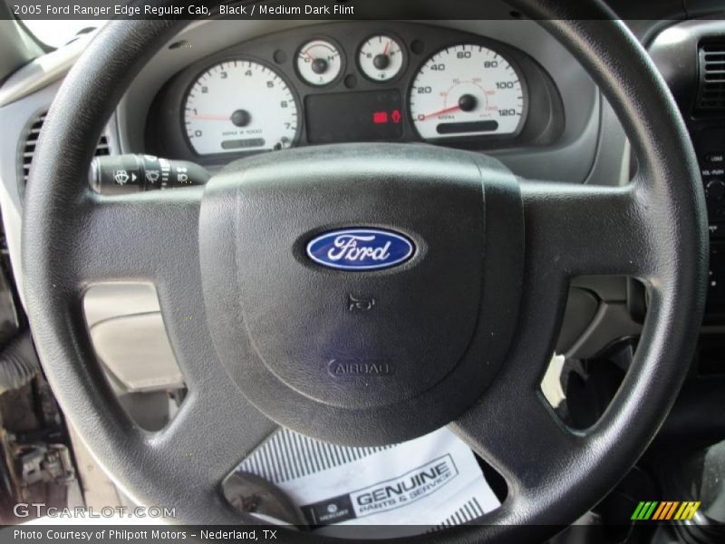 Black / Medium Dark Flint 2005 Ford Ranger Edge Regular Cab