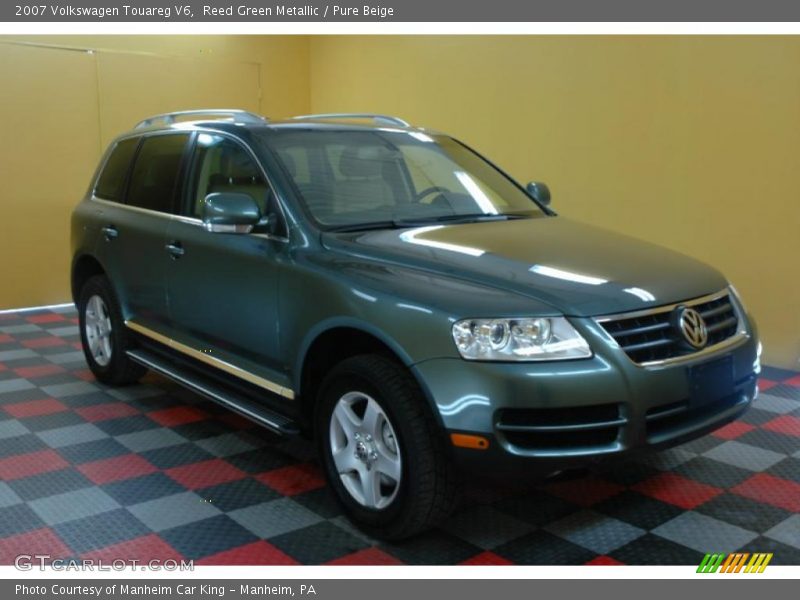 Reed Green Metallic / Pure Beige 2007 Volkswagen Touareg V6