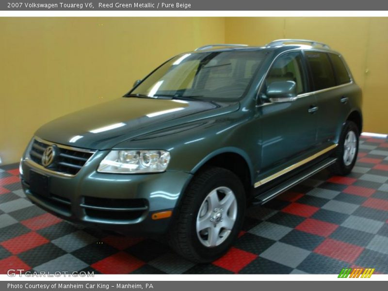 Reed Green Metallic / Pure Beige 2007 Volkswagen Touareg V6