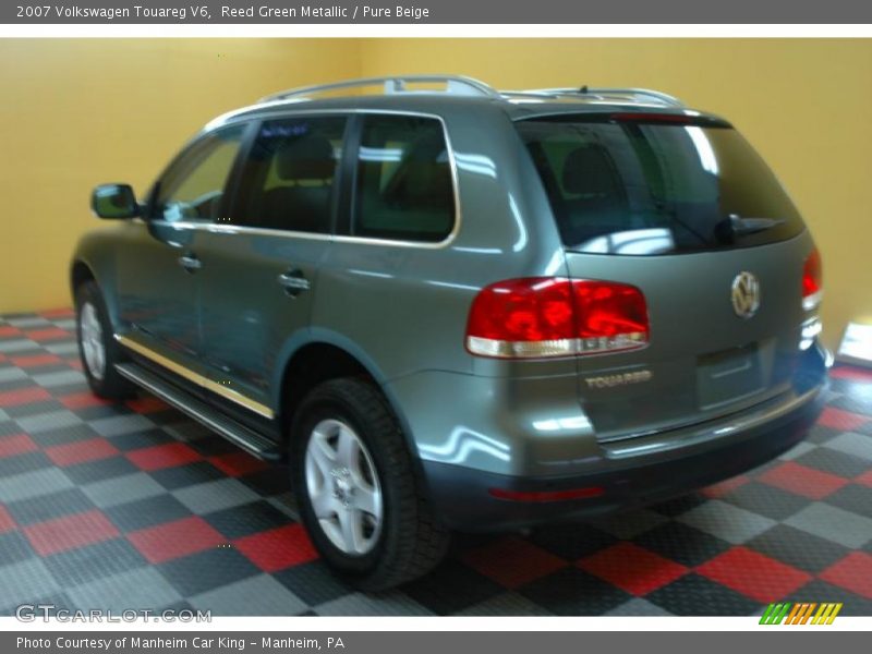 Reed Green Metallic / Pure Beige 2007 Volkswagen Touareg V6