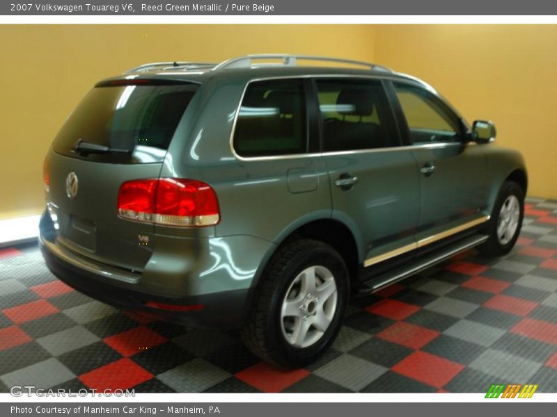 Reed Green Metallic / Pure Beige 2007 Volkswagen Touareg V6