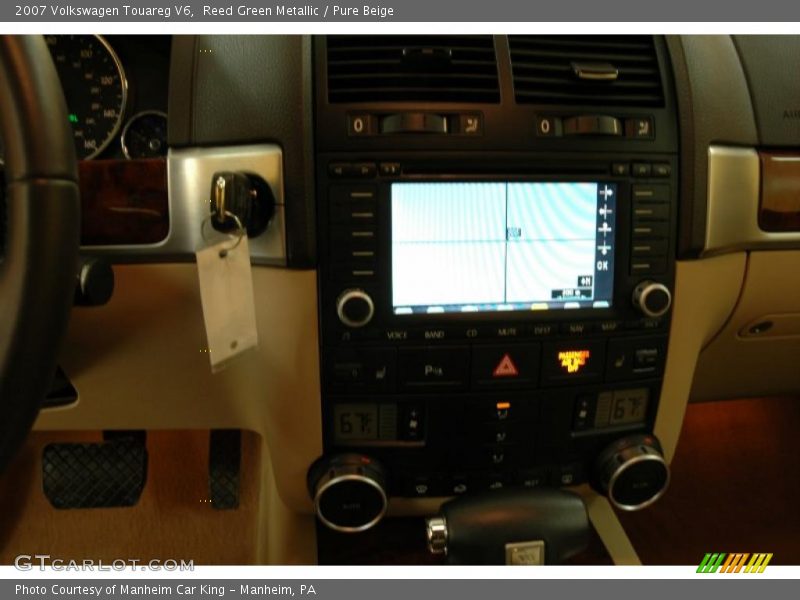 Reed Green Metallic / Pure Beige 2007 Volkswagen Touareg V6