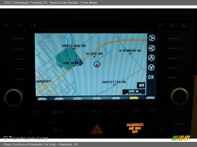 Reed Green Metallic / Pure Beige 2007 Volkswagen Touareg V6