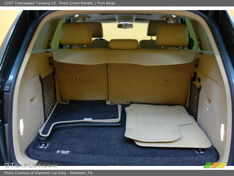 Reed Green Metallic / Pure Beige 2007 Volkswagen Touareg V6