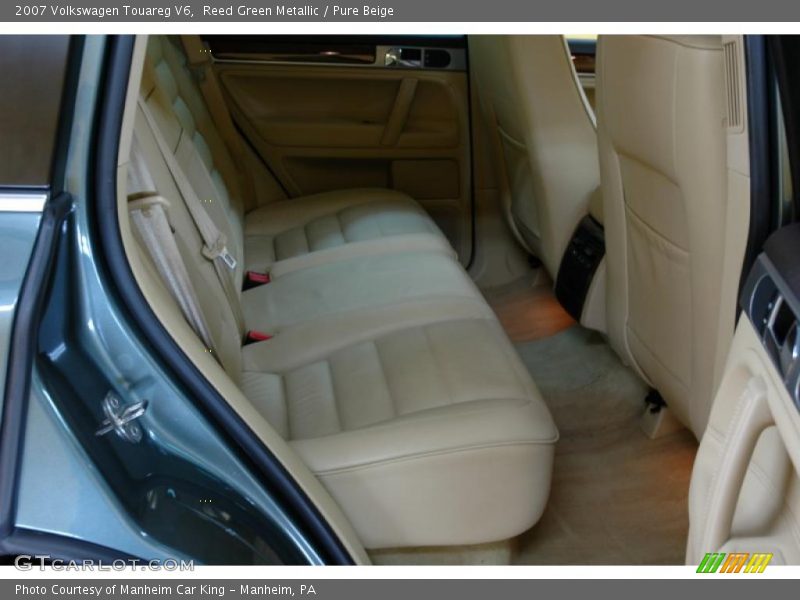 Reed Green Metallic / Pure Beige 2007 Volkswagen Touareg V6