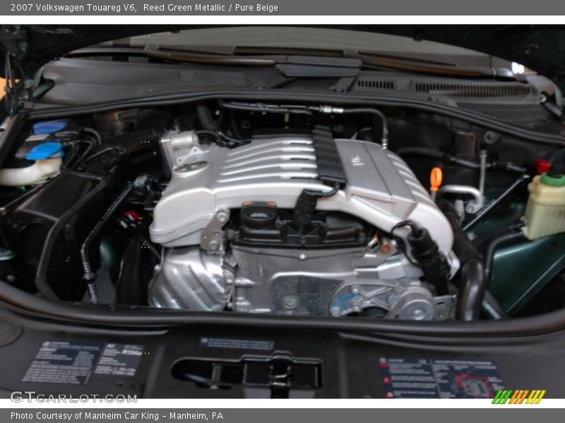 Reed Green Metallic / Pure Beige 2007 Volkswagen Touareg V6