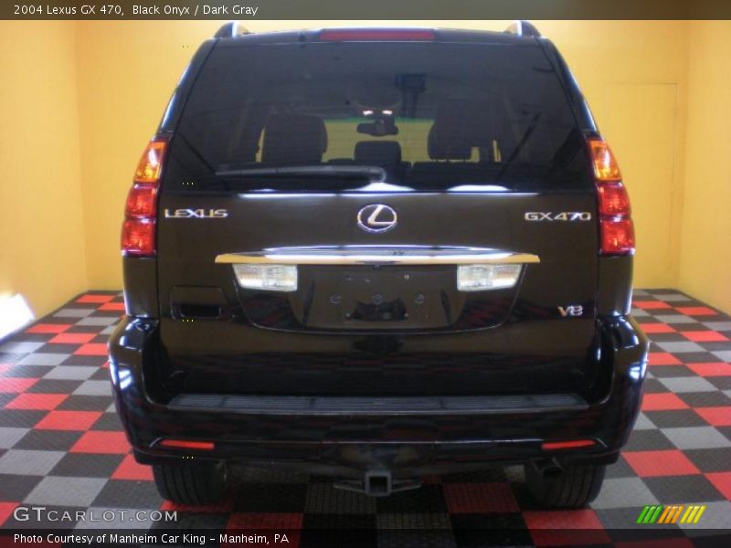 Black Onyx / Dark Gray 2004 Lexus GX 470
