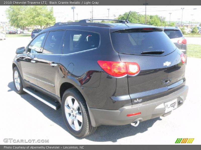 Black Granite Metallic / Light Gray 2010 Chevrolet Traverse LTZ