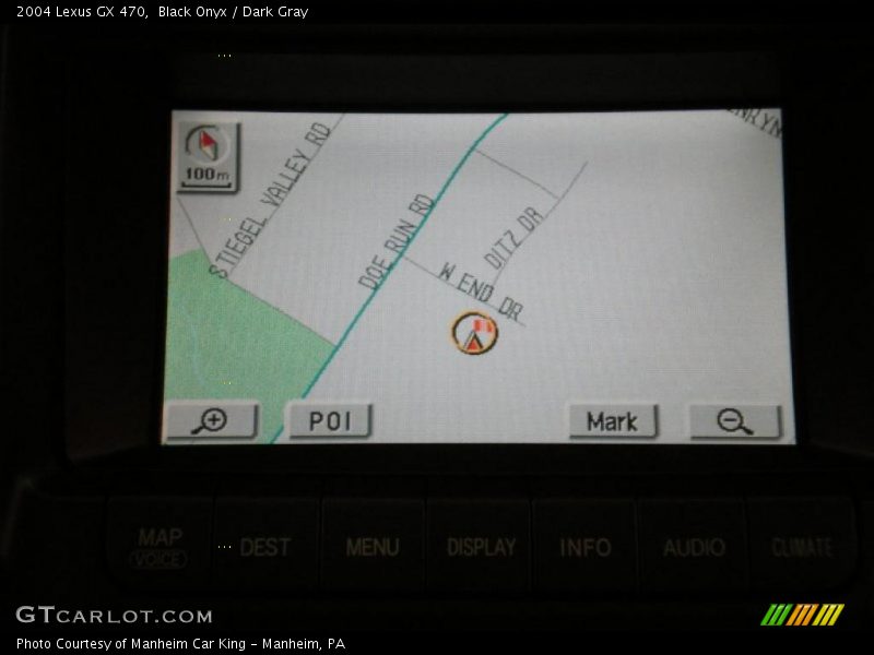 Black Onyx / Dark Gray 2004 Lexus GX 470