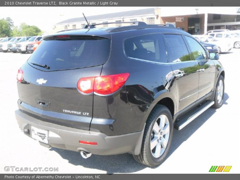 Black Granite Metallic / Light Gray 2010 Chevrolet Traverse LTZ