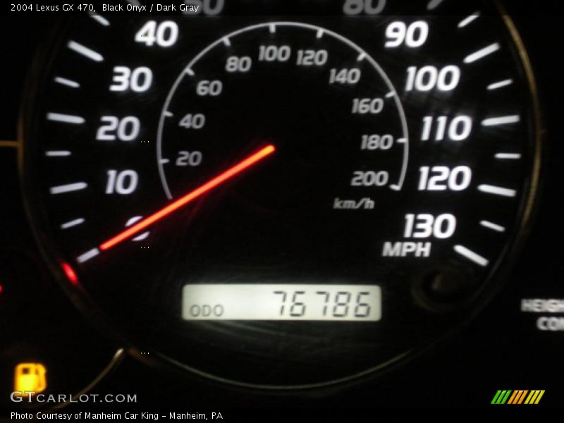Black Onyx / Dark Gray 2004 Lexus GX 470