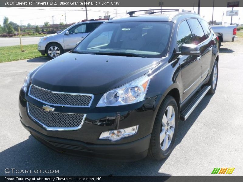 Black Granite Metallic / Light Gray 2010 Chevrolet Traverse LTZ