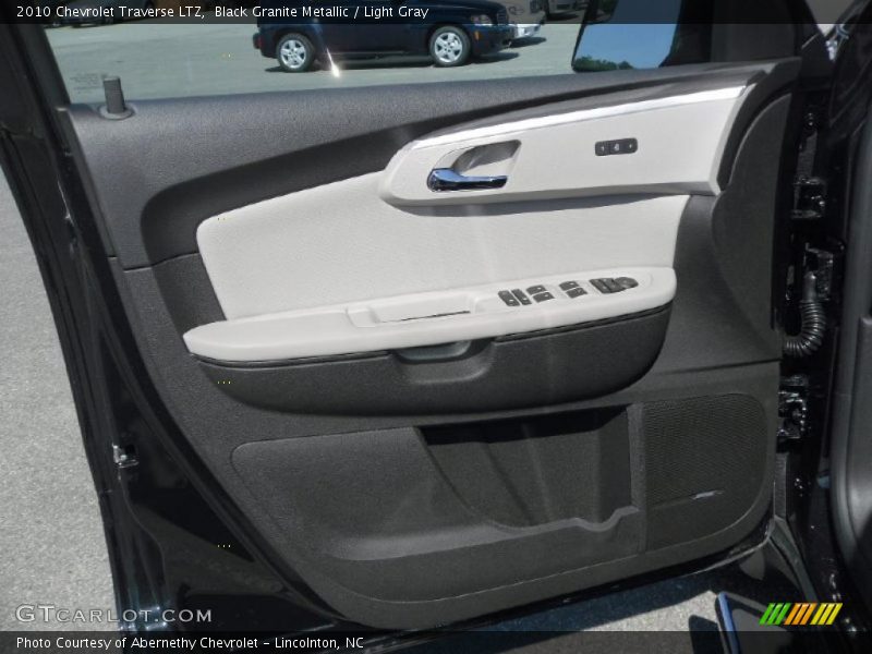 Black Granite Metallic / Light Gray 2010 Chevrolet Traverse LTZ