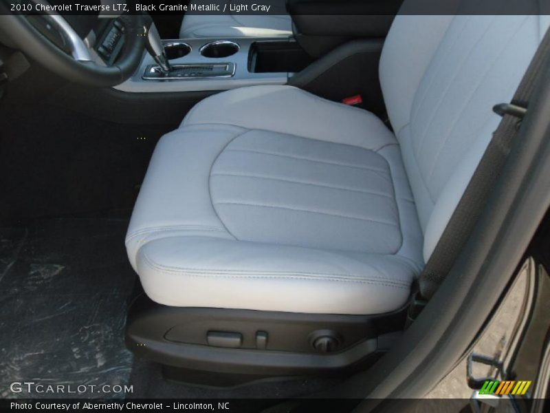 Black Granite Metallic / Light Gray 2010 Chevrolet Traverse LTZ