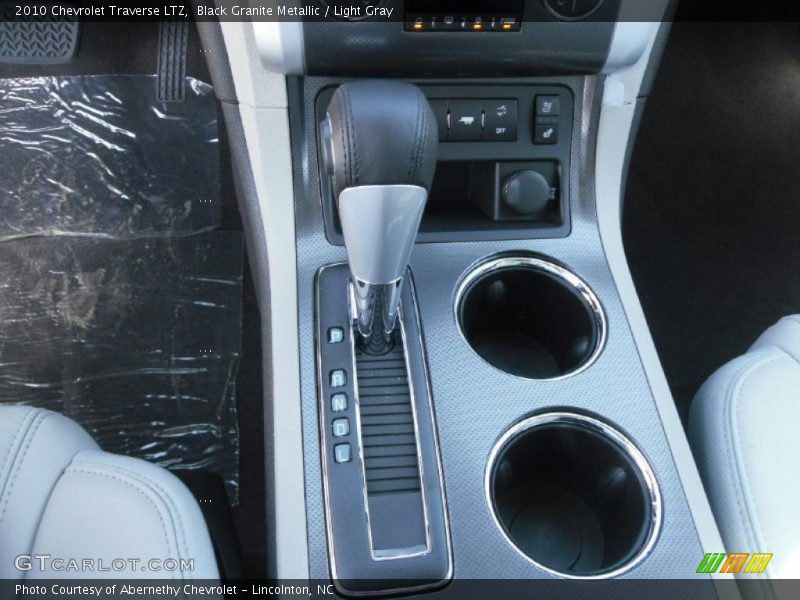 Black Granite Metallic / Light Gray 2010 Chevrolet Traverse LTZ