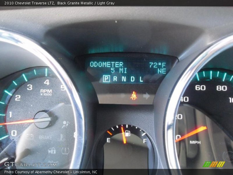 Black Granite Metallic / Light Gray 2010 Chevrolet Traverse LTZ