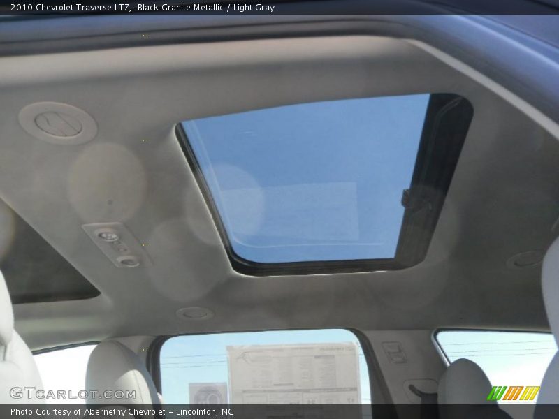 Black Granite Metallic / Light Gray 2010 Chevrolet Traverse LTZ