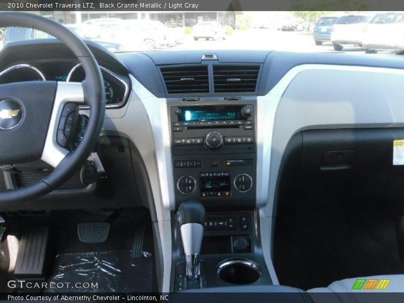 Black Granite Metallic / Light Gray 2010 Chevrolet Traverse LTZ