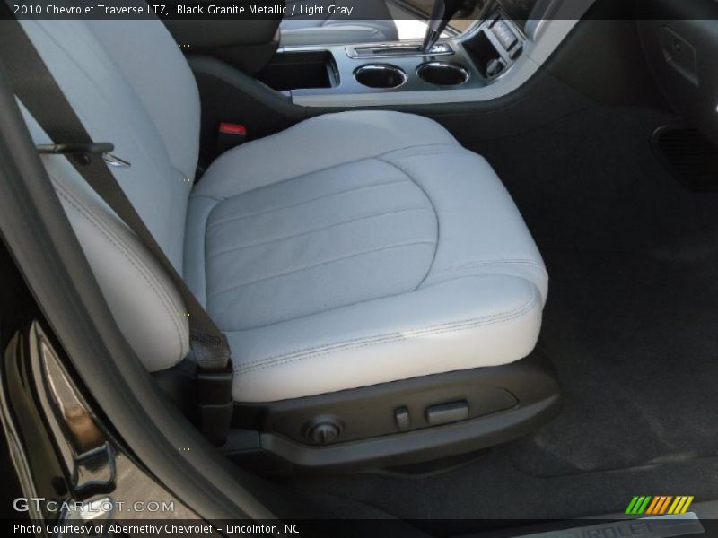 Black Granite Metallic / Light Gray 2010 Chevrolet Traverse LTZ