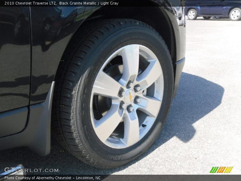 Black Granite Metallic / Light Gray 2010 Chevrolet Traverse LTZ