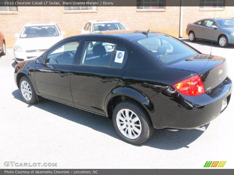 Black Granite Metallic / Ebony 2010 Chevrolet Cobalt LT Sedan