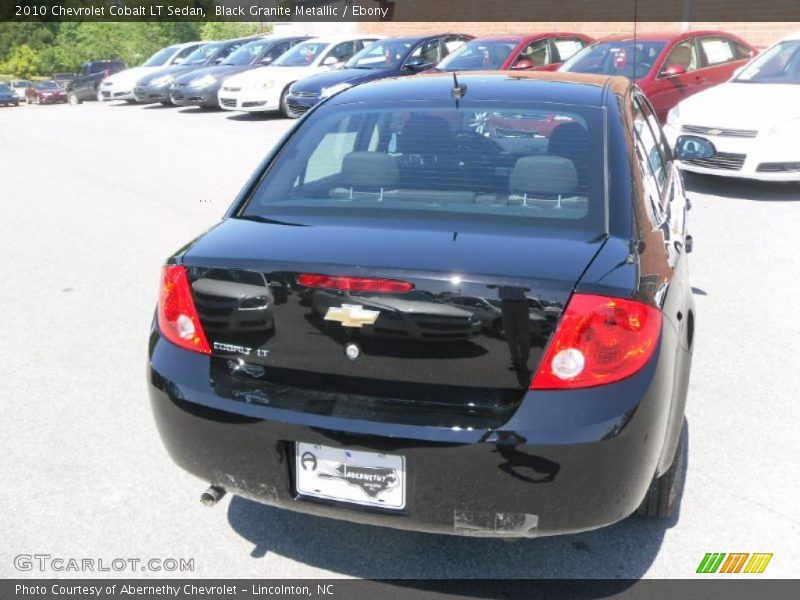 Black Granite Metallic / Ebony 2010 Chevrolet Cobalt LT Sedan