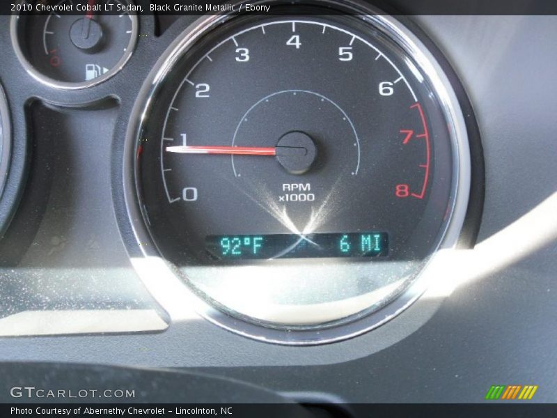 Black Granite Metallic / Ebony 2010 Chevrolet Cobalt LT Sedan