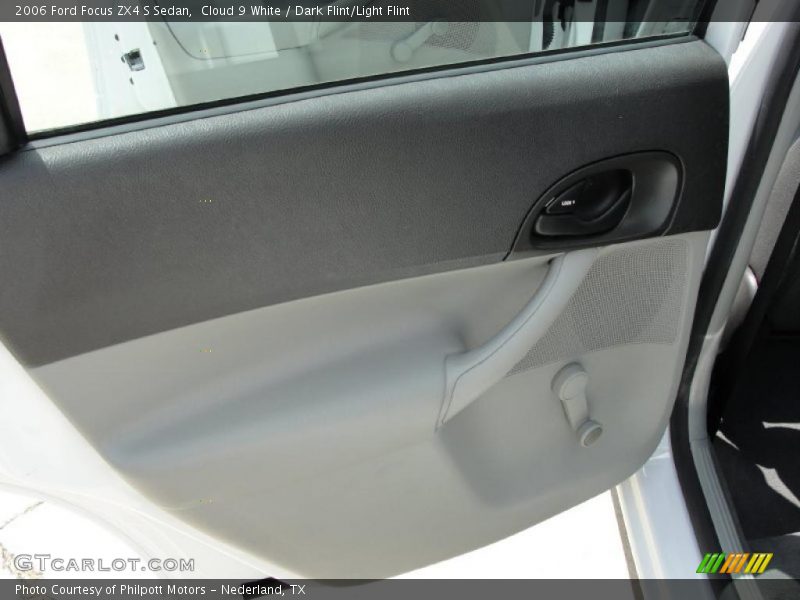 Cloud 9 White / Dark Flint/Light Flint 2006 Ford Focus ZX4 S Sedan