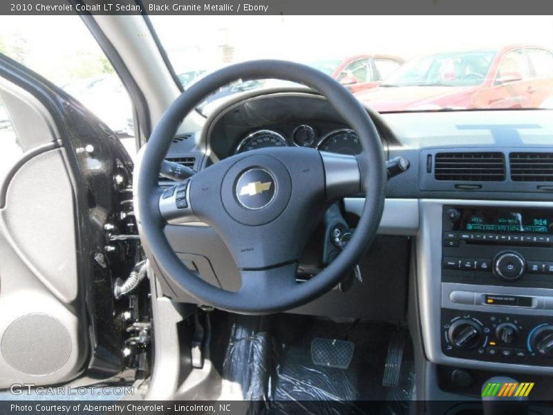 Black Granite Metallic / Ebony 2010 Chevrolet Cobalt LT Sedan