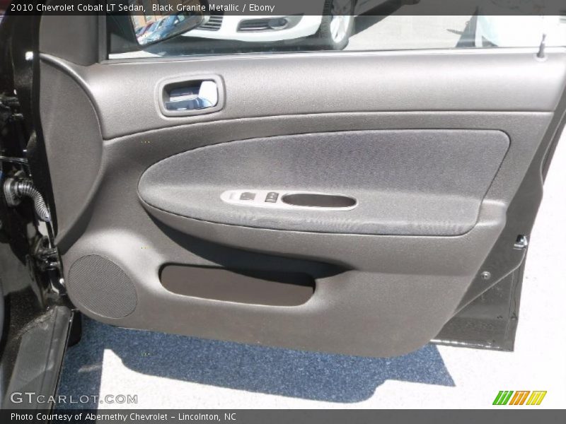 Black Granite Metallic / Ebony 2010 Chevrolet Cobalt LT Sedan