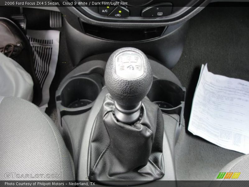 Cloud 9 White / Dark Flint/Light Flint 2006 Ford Focus ZX4 S Sedan