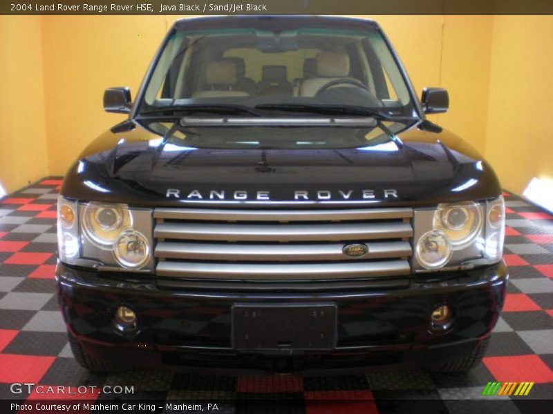 Java Black / Sand/Jet Black 2004 Land Rover Range Rover HSE
