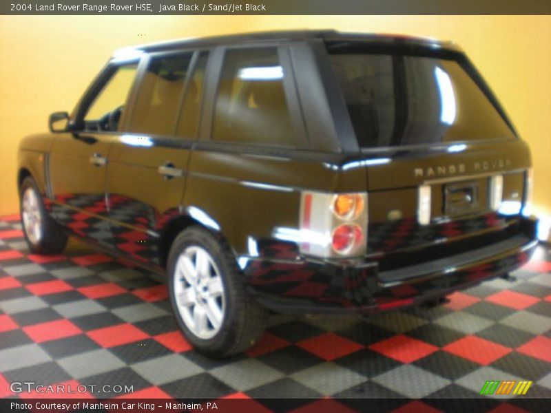 Java Black / Sand/Jet Black 2004 Land Rover Range Rover HSE