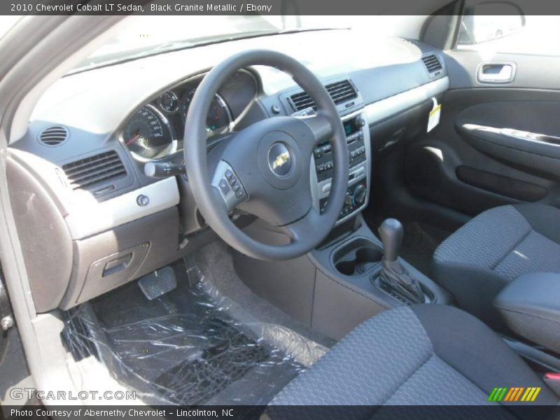 Black Granite Metallic / Ebony 2010 Chevrolet Cobalt LT Sedan