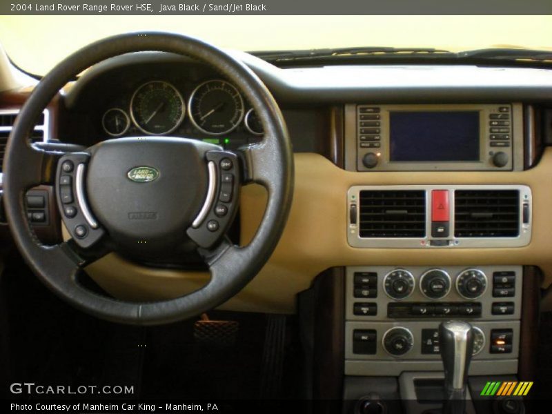 Java Black / Sand/Jet Black 2004 Land Rover Range Rover HSE