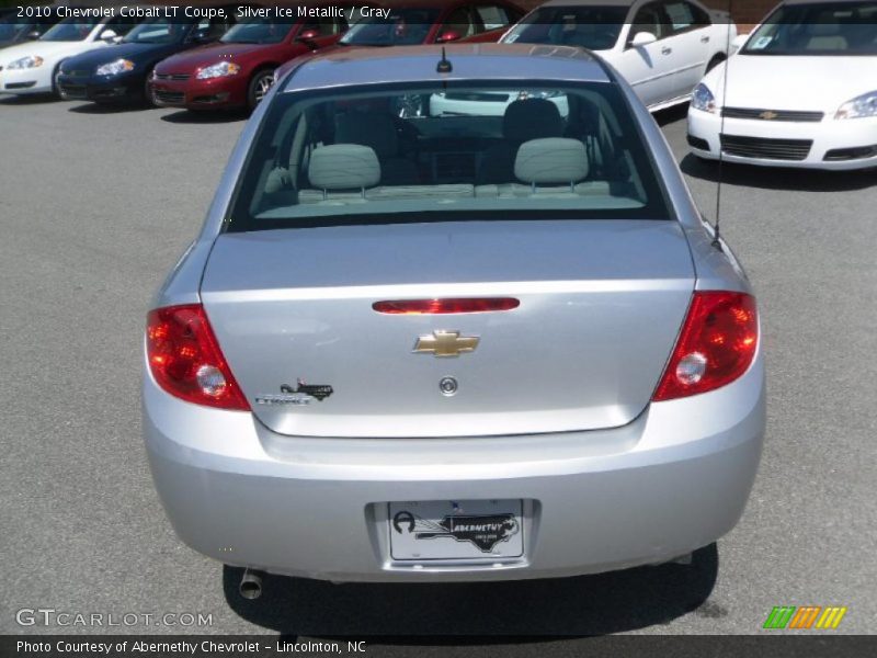 Silver Ice Metallic / Gray 2010 Chevrolet Cobalt LT Coupe