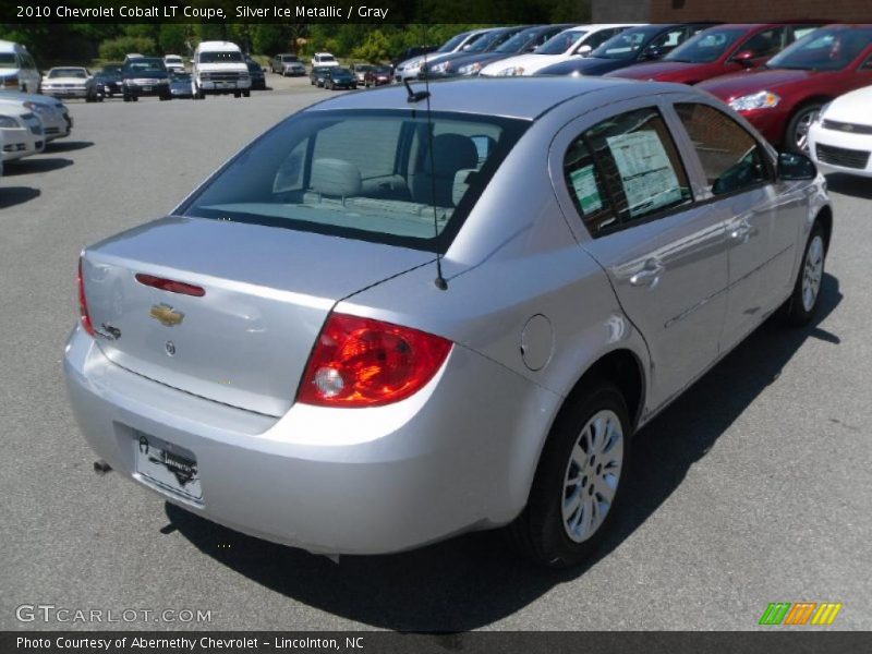 Silver Ice Metallic / Gray 2010 Chevrolet Cobalt LT Coupe