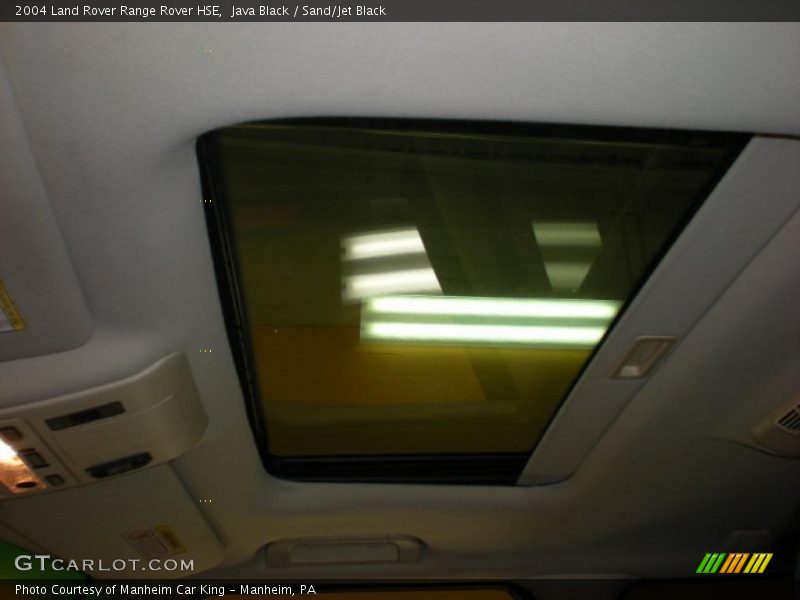 Java Black / Sand/Jet Black 2004 Land Rover Range Rover HSE