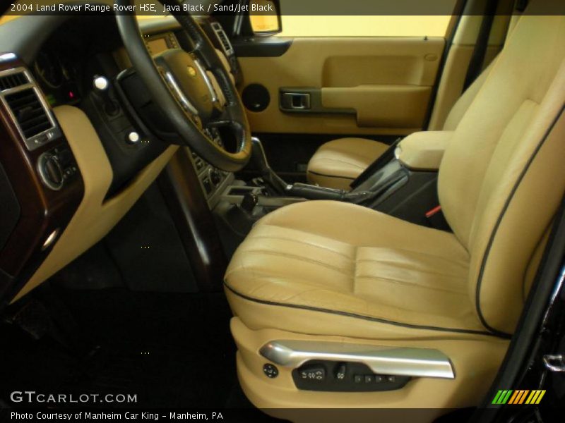 Java Black / Sand/Jet Black 2004 Land Rover Range Rover HSE